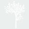 RoomMates Simple White Tree Peel & Stick Giant Wall Decals